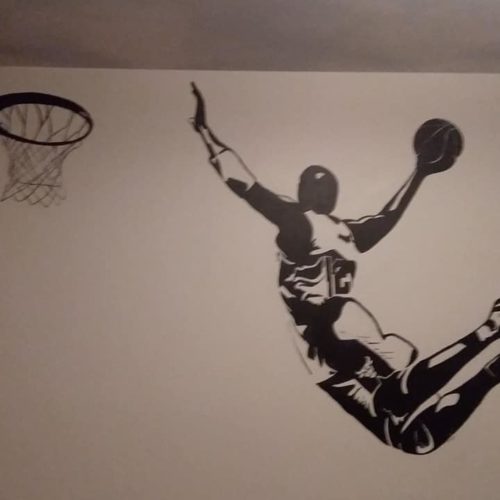 Basketball Mural